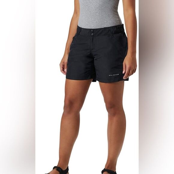 Columbia Black Point Ii Short 6 Inch Inseam Size Large Black - Picture 6 of 12